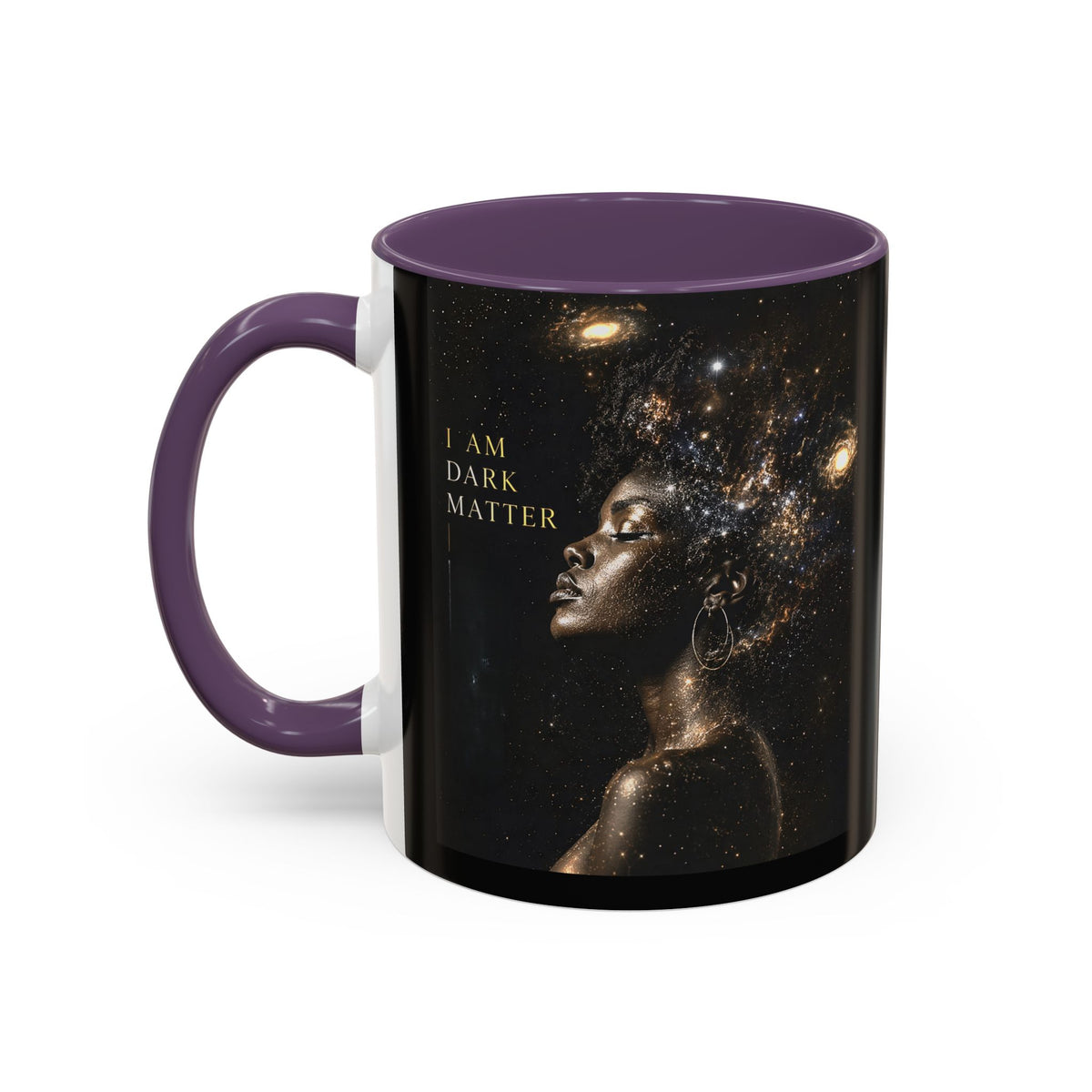 I Am Dark Matter Coffee Mug | Empowering Woman Accent Mug