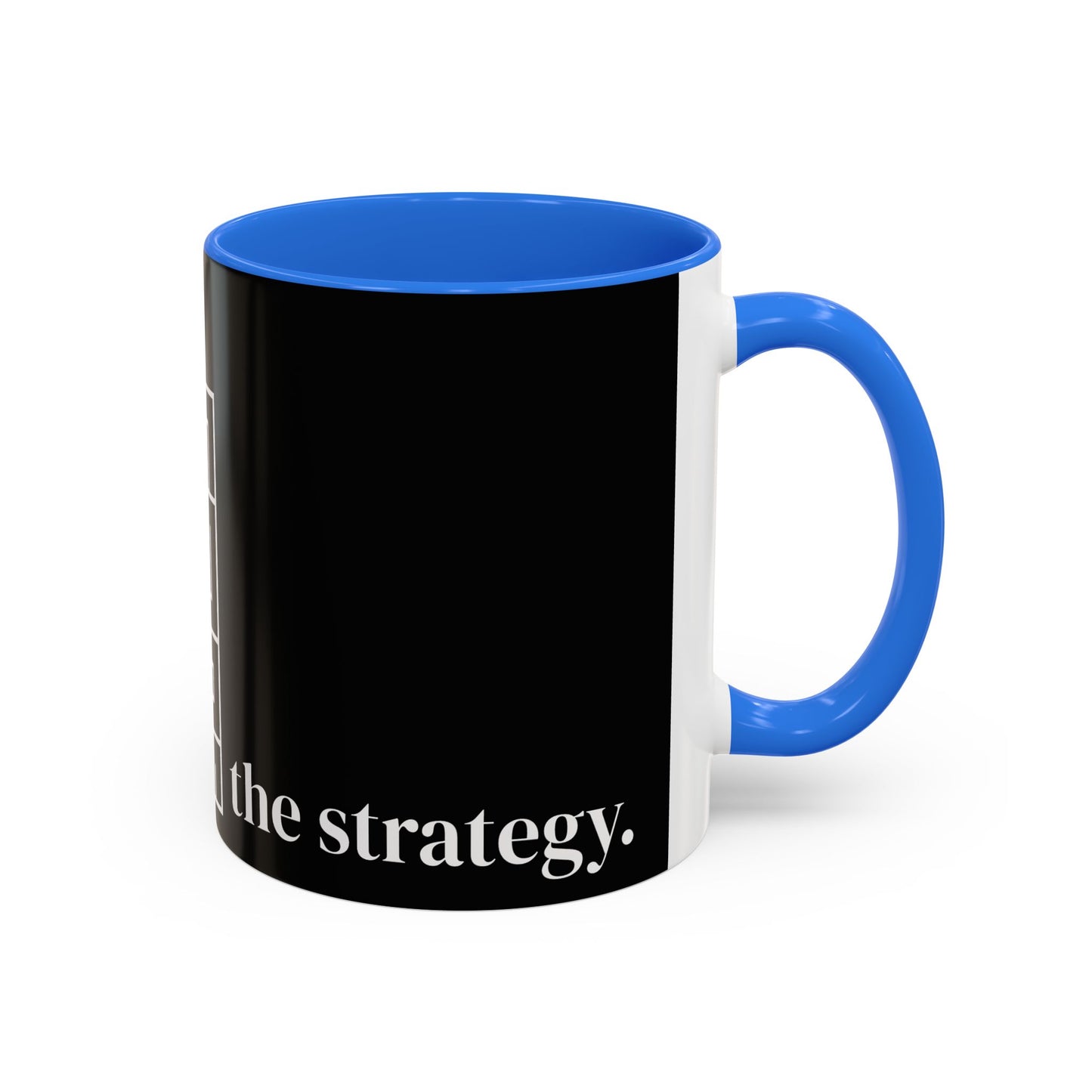 Strategy Maze Coffee Mug — 'The Strategy' Black Ceramic Mug (11oz/15oz)