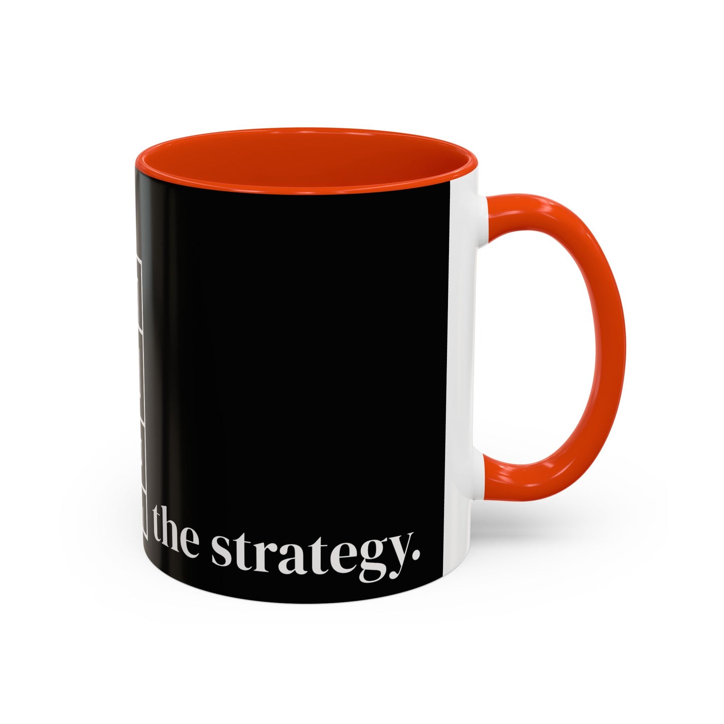 Strategy Maze Coffee Mug — 'The Strategy' Black Ceramic Mug (11oz/15oz)