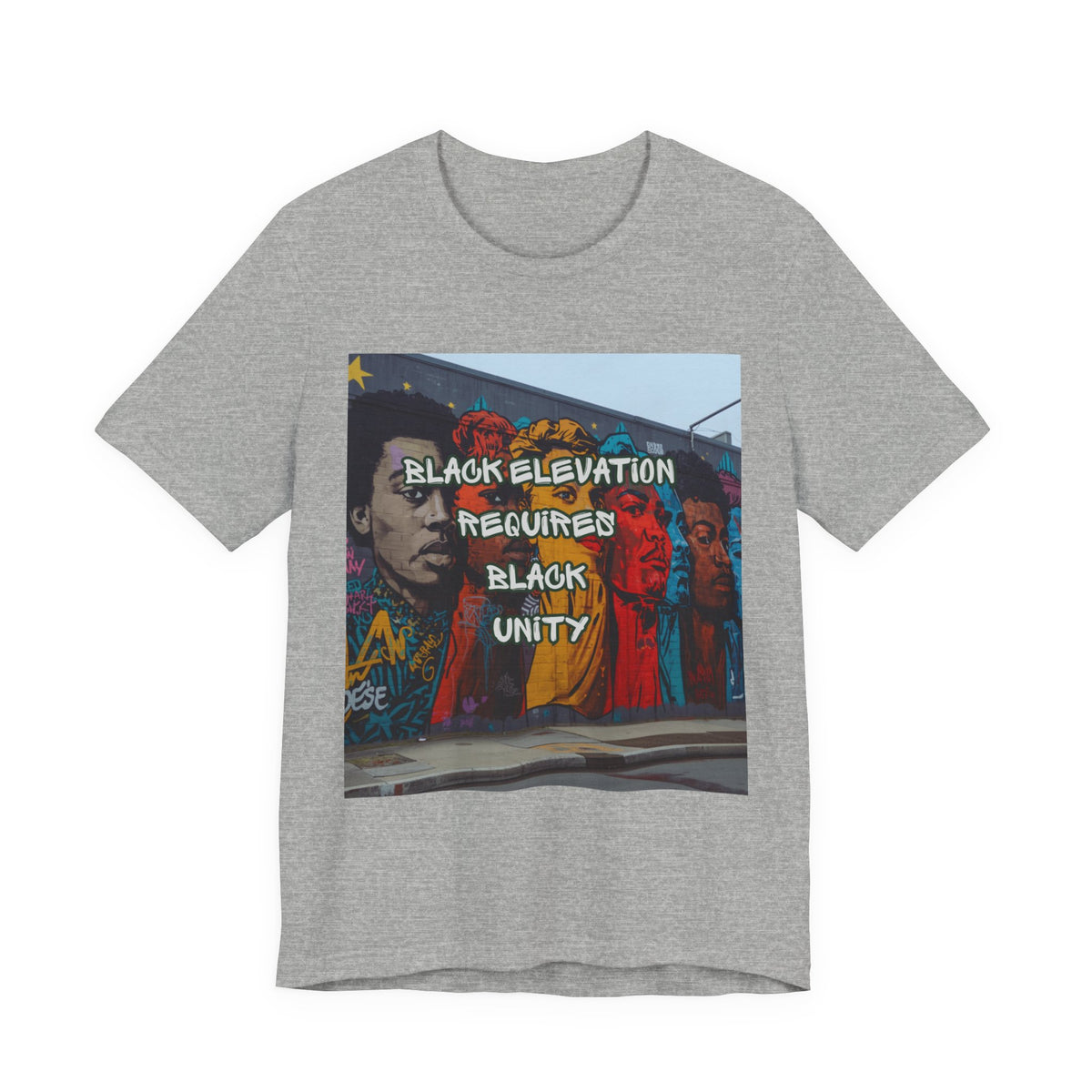 Black Elevation Required — Black Unity Graphic Tee