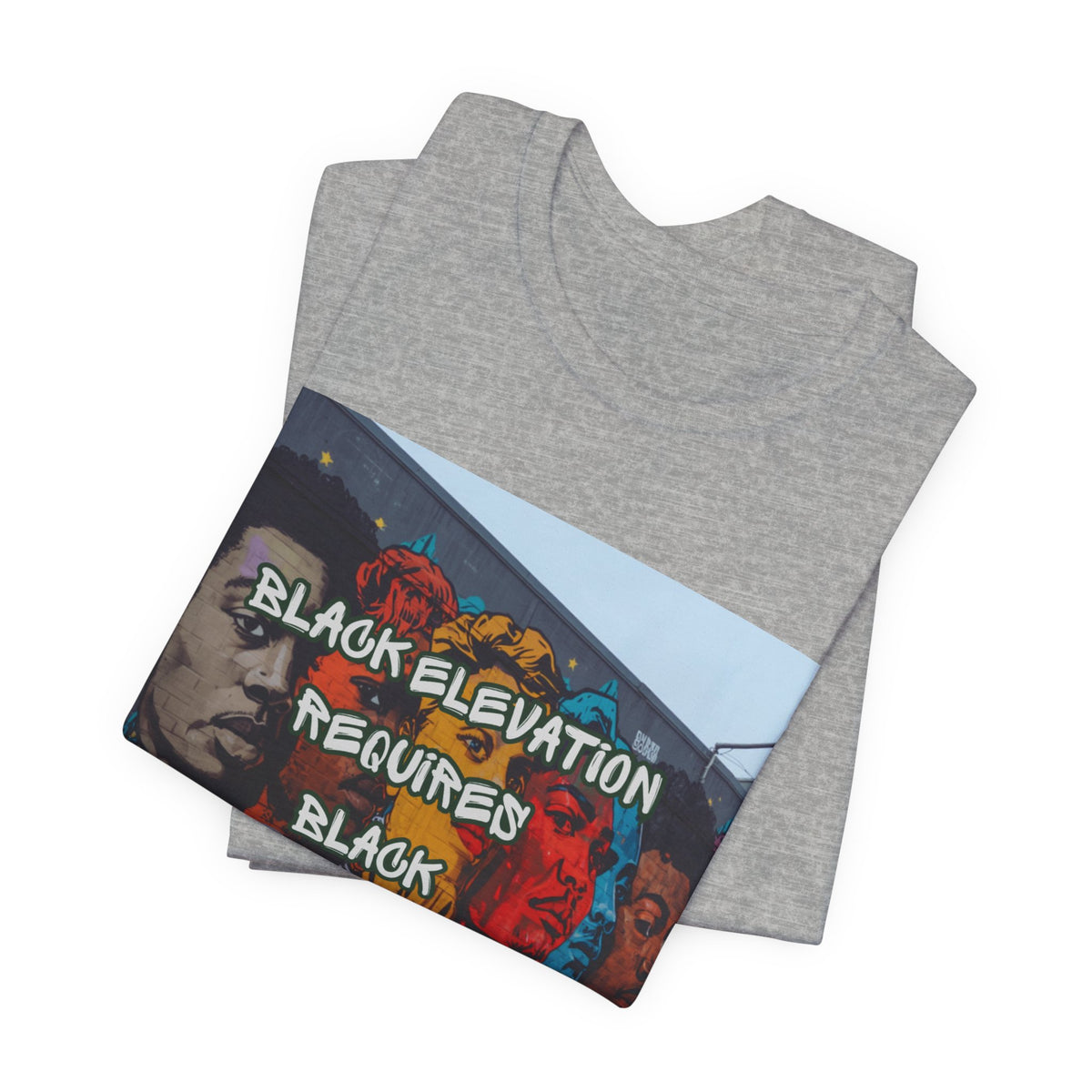 Black Elevation Required — Black Unity Graphic Tee