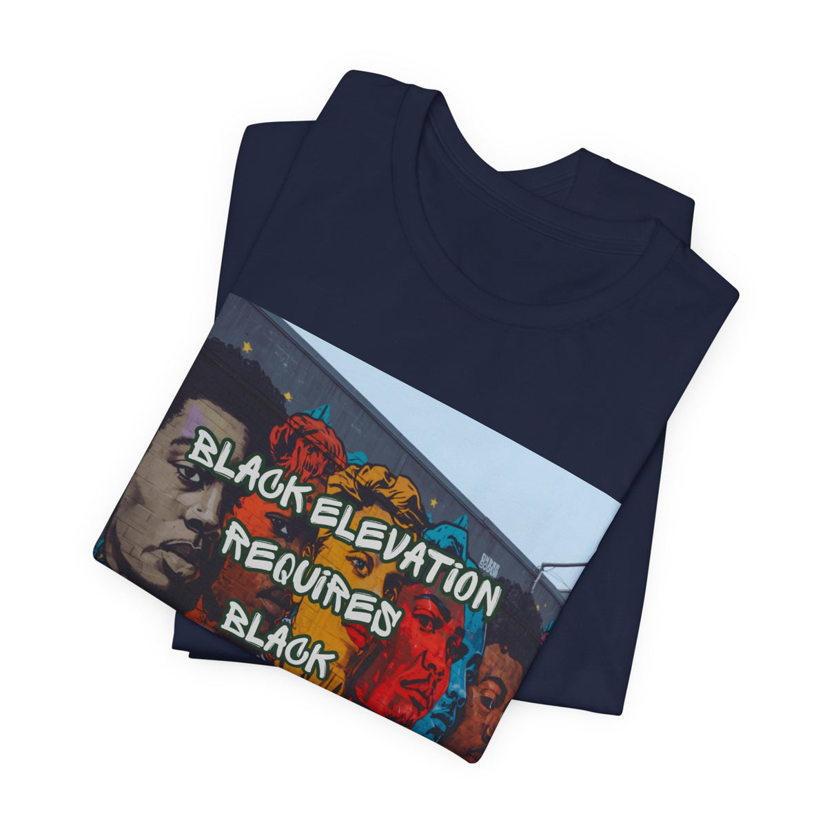 Black Elevation Required — Black Unity Graphic Tee