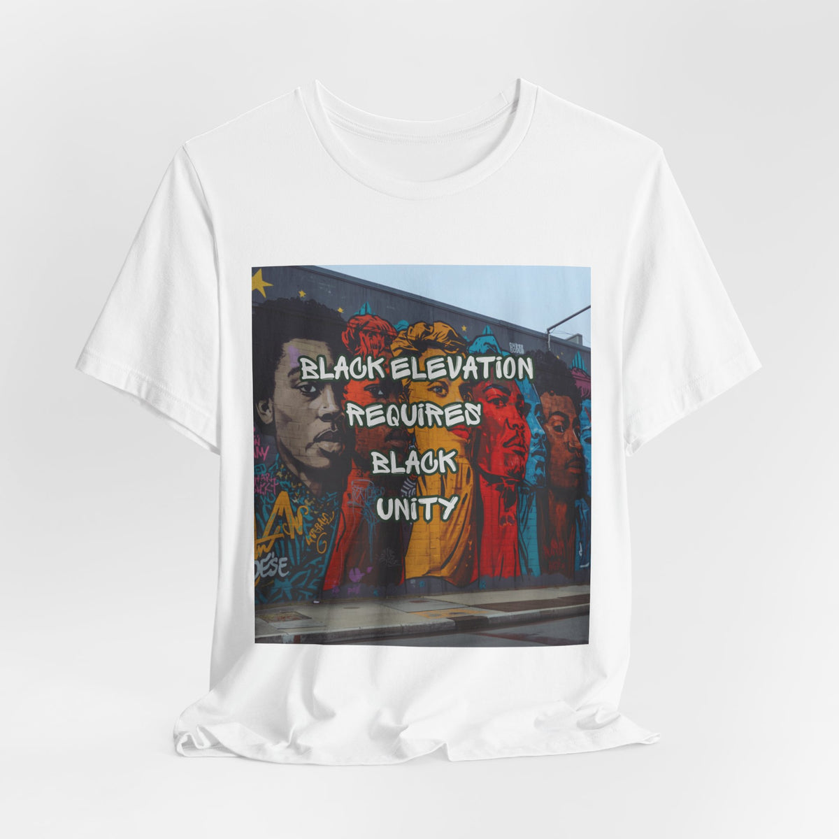 Black Elevation Required — Black Unity Graphic Tee