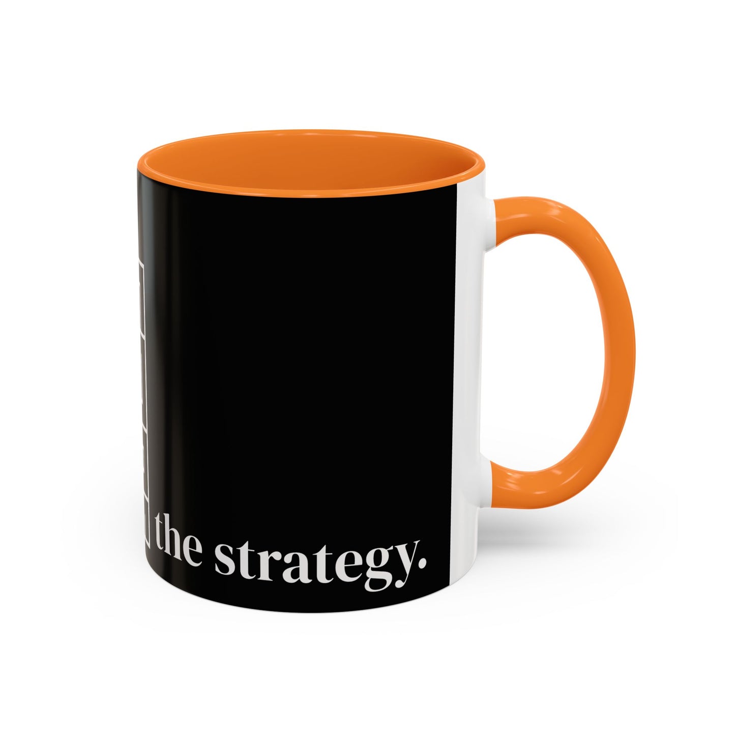 Strategy Maze Coffee Mug — 'The Strategy' Black Ceramic Mug (11oz/15oz)