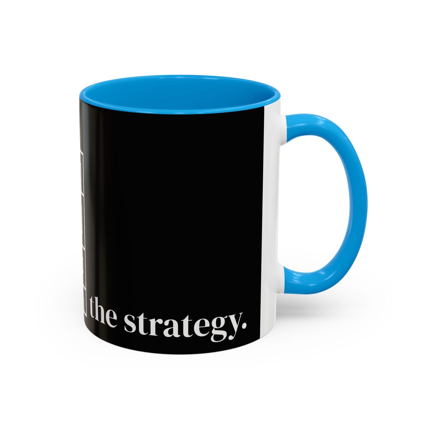 Strategy Maze Coffee Mug — 'The Strategy' Black Ceramic Mug (11oz/15oz)