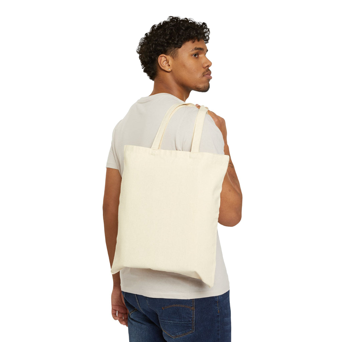Tote Bag — "Black Elevation Required, Black Unity" Canvas Protest Tote