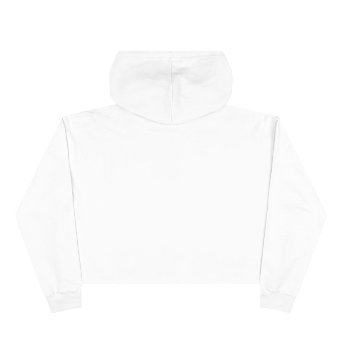 Cropped Hoodie — Vintage Portrait "Cut Off Anything Not Growing" Graphic