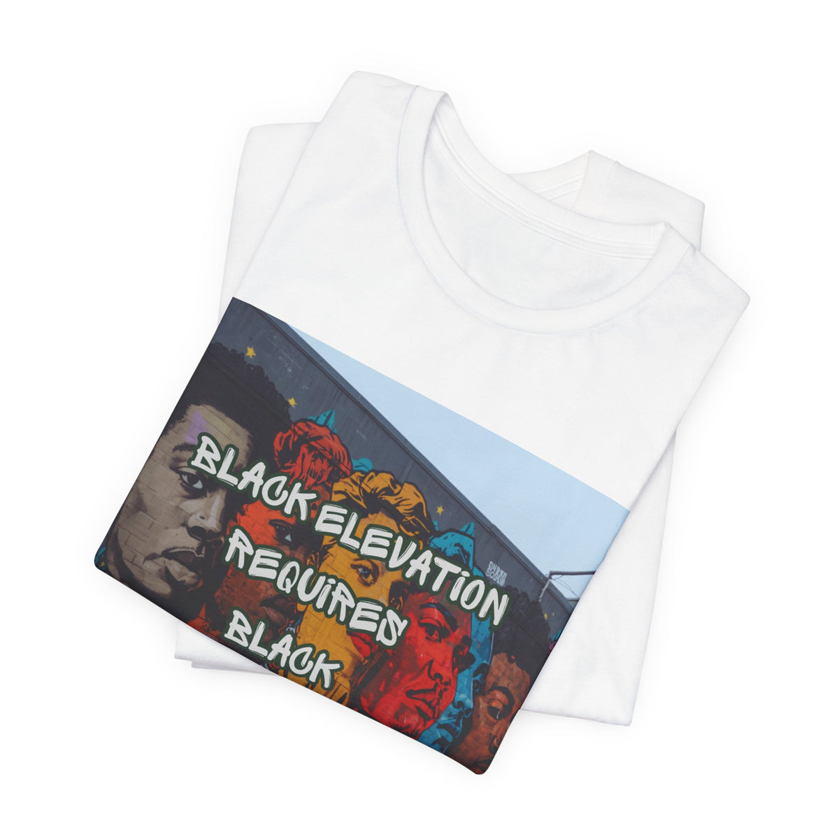 Black Elevation Required — Black Unity Graphic Tee