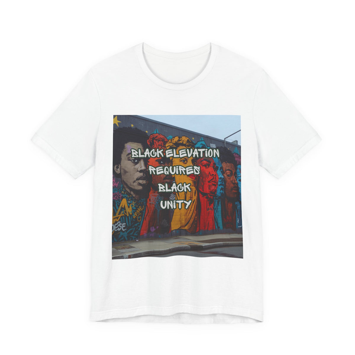 Black Elevation Required — Black Unity Graphic Tee