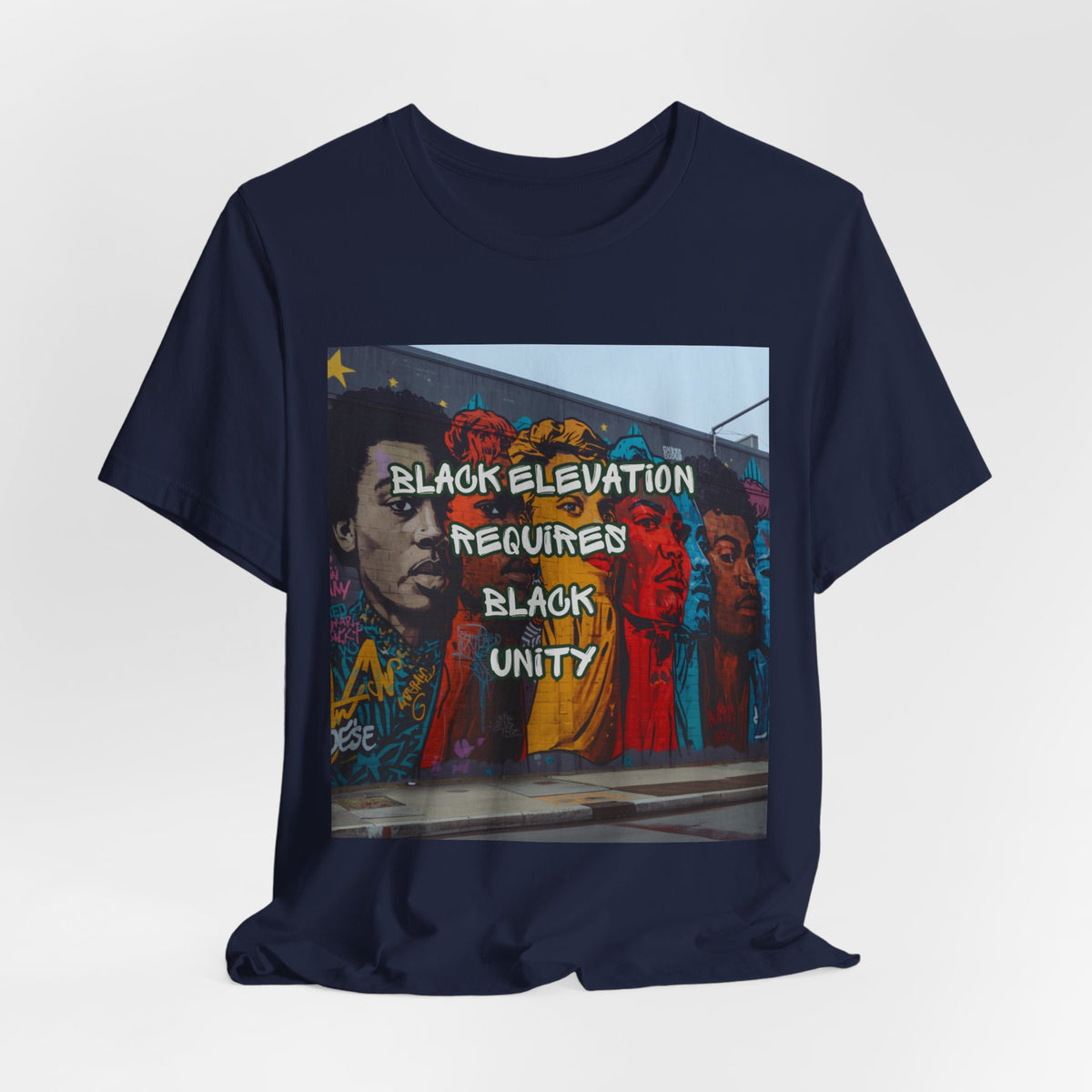 Black Elevation Required — Black Unity Graphic Tee