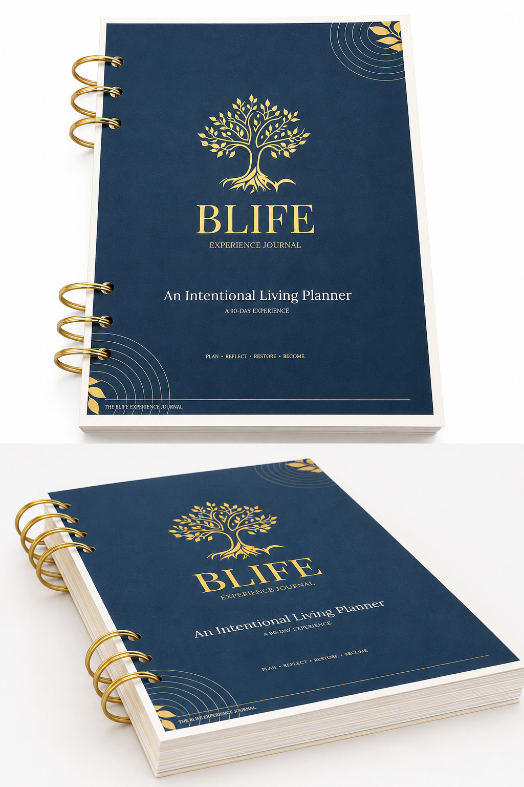 BLIFE Experience Journal: 90 Day Intentional Living Journal (Paper Copy